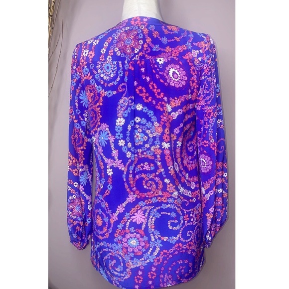 🚫SOLD🚫NWT Lilly Pulitzer Providence blouse szXS - Picture 10 of 13